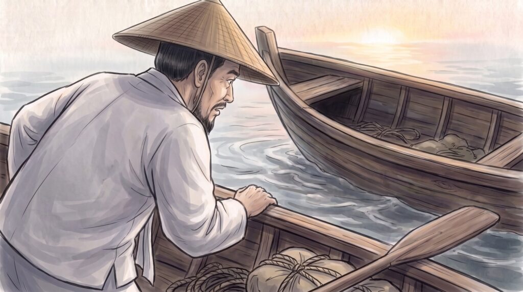 허주(虛舟) – 사람 없는 빈 배